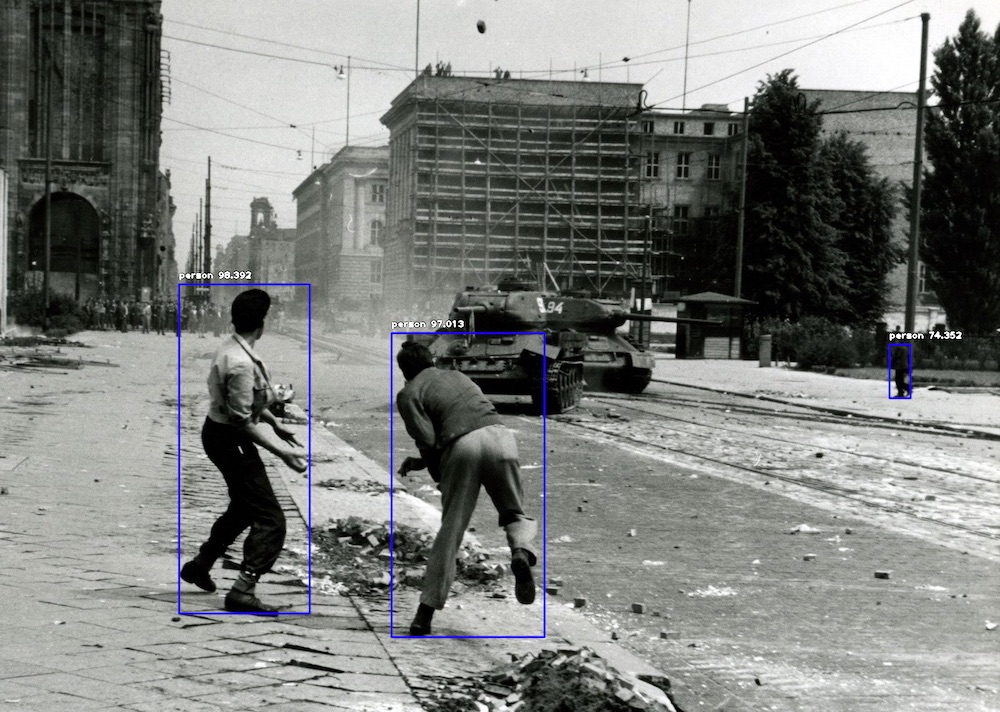 Revolt of 17th of June 1953, Berlin. 3 persons