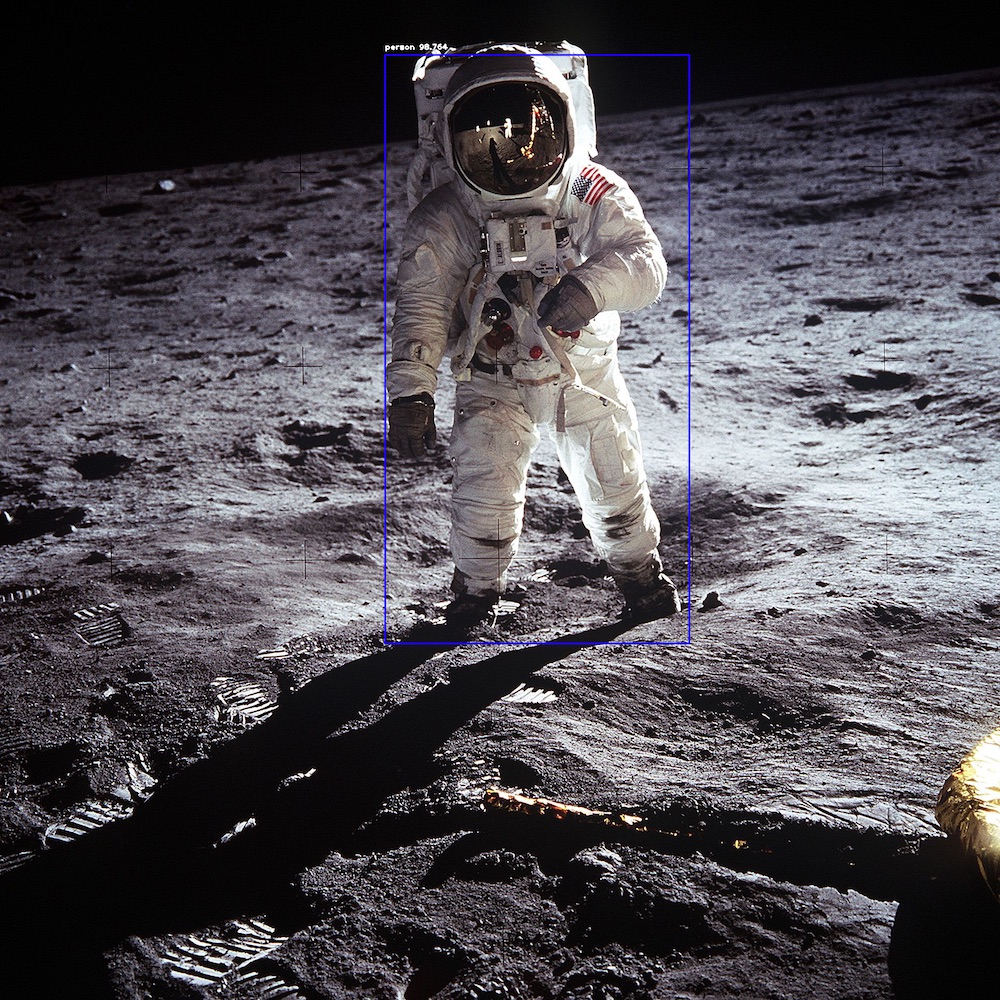 Buzz Aldrin - Apollo 11. 1 person